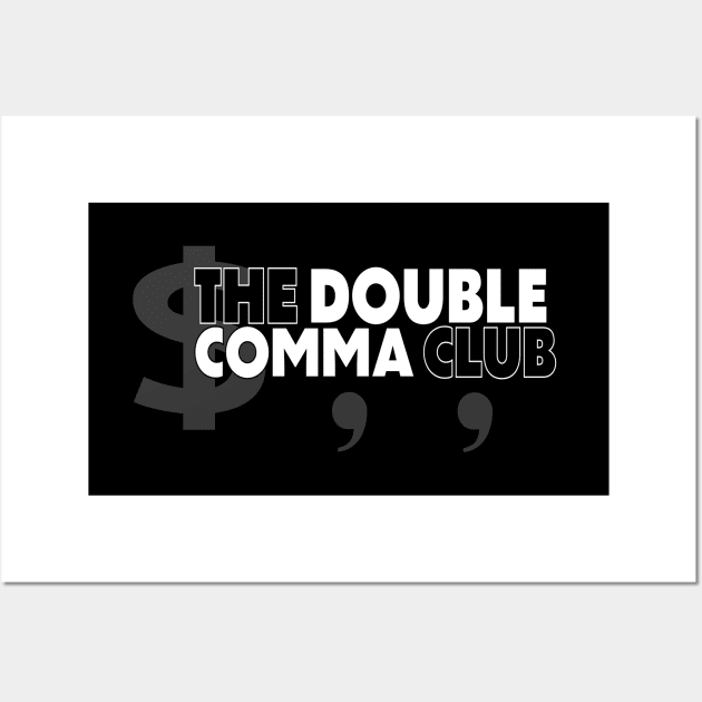 The Double Comma Club Wall Art by The Double Comma Club